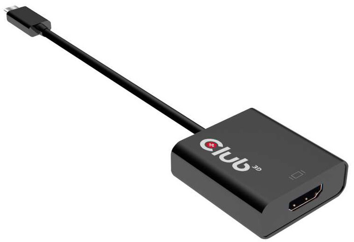 Club3D USB-C 3.1 na HDMI 2.0, aktivní adaptér_689176313