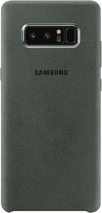 Samsung ochranný kryt z kůže Alcantara pro Note 8, khaki_28393394