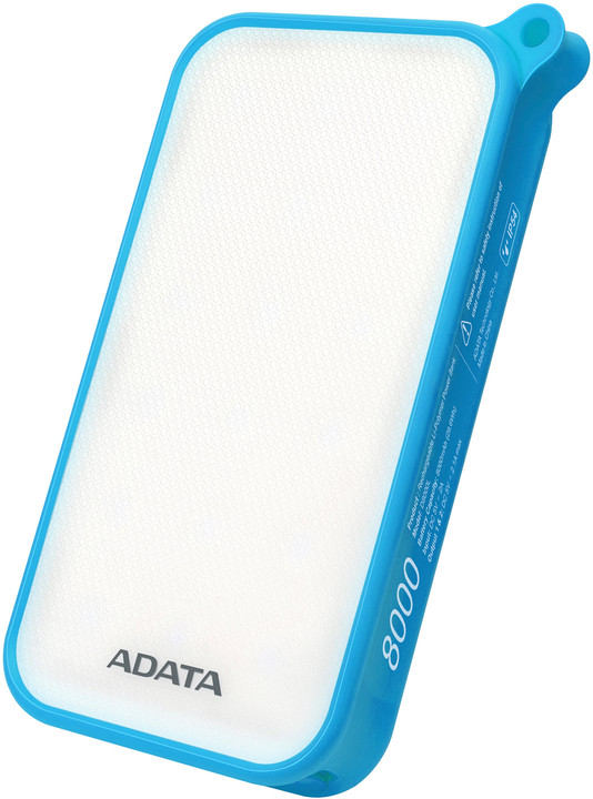 ADATA D8000L 8000mAh, modrá - outdoor LED svítilna_1166758140