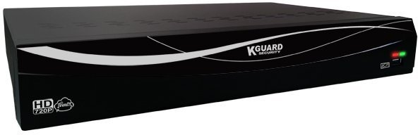 KGUARD set EL431 4-kanálový rekordér DVR 720P FULL HD + 4x 720P barevná venkovní kamera WA713A_1489626449