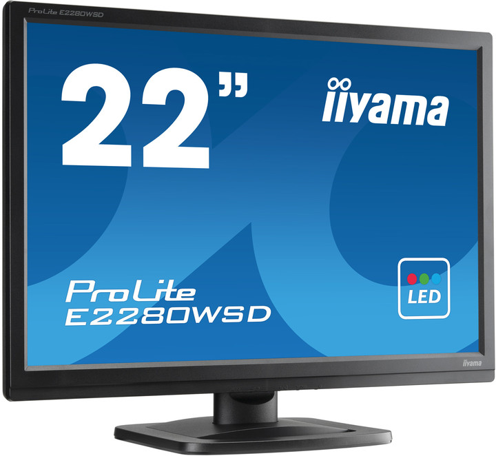 iiyama ProLite E2280WSD-B1 - LED monitor 22&quot;_645799100