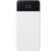 Samsung flipové pouzdro S View Cover pro Galaxy A33 5G, bílá Poukaz 200 Kč na nákup na Mall.cz