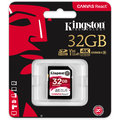 Kingston SDHC Canvas React 32GB 100MB/s UHS-I U3_1897863088