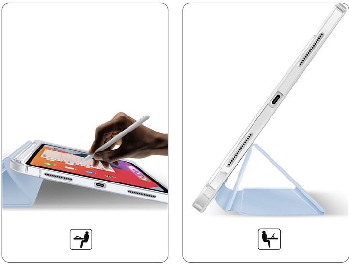 COTEetCI kryt PC TPU se slotem na Apple Pencil pro Apple iPad 7 / 8 10.2&quot;, černá_1562326097