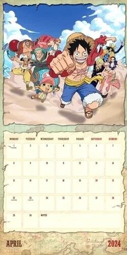 Kalendář 2024 One Piece, nástěnný_351992831