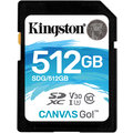 Kingston SDXC Canvas Go! 512GB, UHS-I U3