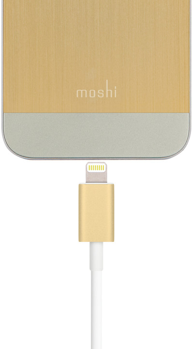 Moshi Lightning Connector (1m), zlatá_1344134932