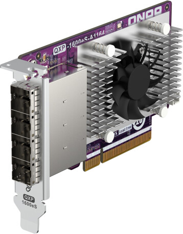 QNAP rozšiřující karta QXP-1600eS-A1164 - 4x SFF-8088, 16 x SATA 6Gb/s, PCIe 3.0 x8_1623295599