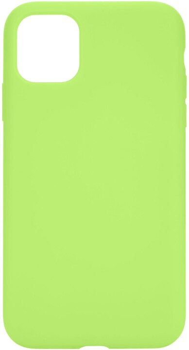 Tactical silikonový kryt Velvet Smoothie pro Apple iPhone 11 Pro, svítívě zelená_431690832
