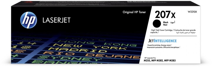 HP W2210X , č. 207X, černý