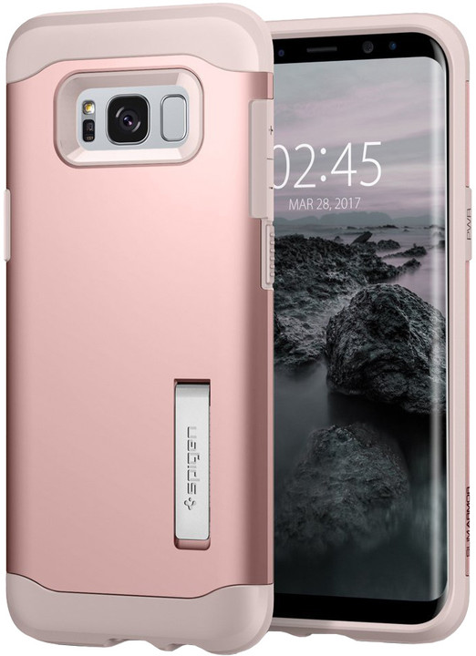Spigen Slim Amor pro Samsung Galaxy S8+, rose gold_1277901804