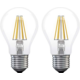 Emos LED žárovka Filament A60 E 6W E27 2ks, teplá bílá_12833019