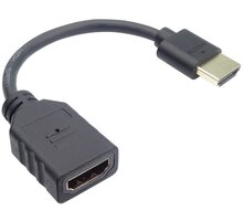 PremiumCord Flexi Adaptér HDMI pro ohebné zapojení kabelu do TV, 13cm kphdma-25