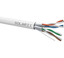 Solarix instalační kabel CAT6A STP LSOH E 500m/cívka SXKD-6A-STP-LSOH 26000025
