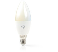 Nedis WiFi chytrá LED žárovka, teplá až studená bílá, E14_1099016081
