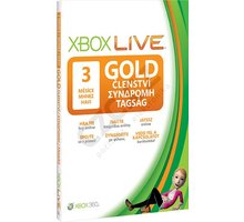 Zlaté členství XBOX Live 3 měsíce Gold Card_1680791801