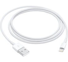 Apple kabel USB-A - Lightning, M/M, nabíjecí, datový, 1m, bílá MXLY2ZM/A