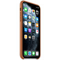 Apple kožený kryt na iPhone 11 Pro Max, sedlově hnědá_400353209