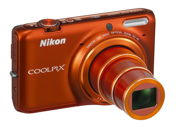 Nikon Coolpix S6500, oranžová_470065489