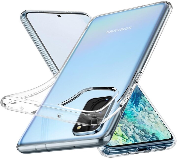Spigen ochranný kryt Liquid Crystal pro Samsung Galaxy S20+, transparentní_1453210868