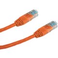 DATACOM Patch Cable UTP, Cat5e 0,25M, oranžový