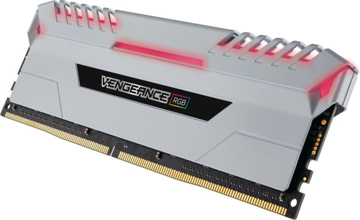 Corsair Vengeance RGB LED 16GB (2x8GB) DDR4 3600, bílá_1402422184