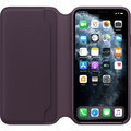 Apple kožené pouzdro Folio na iPhone 11 Pro Max, lilková_2086339205