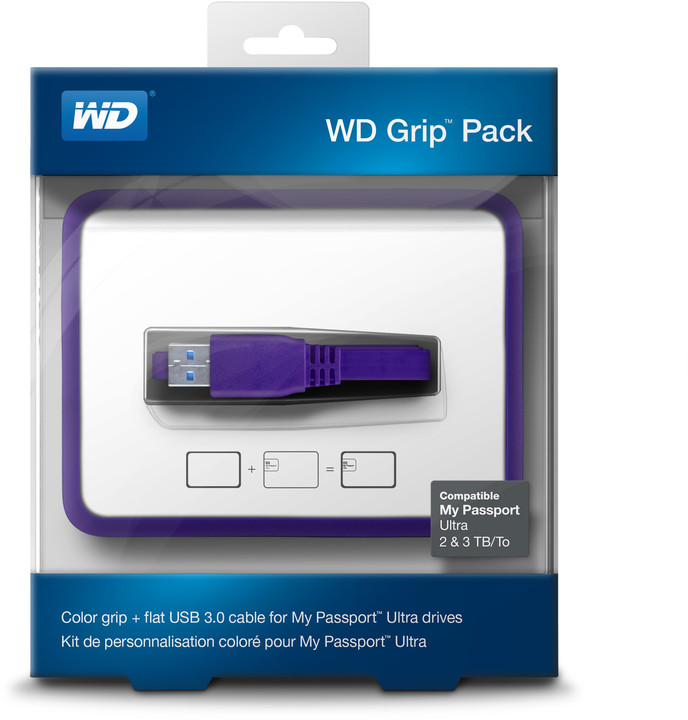 HDD Grip WD Picasso, fialová, pro 2/3TB_592524910
