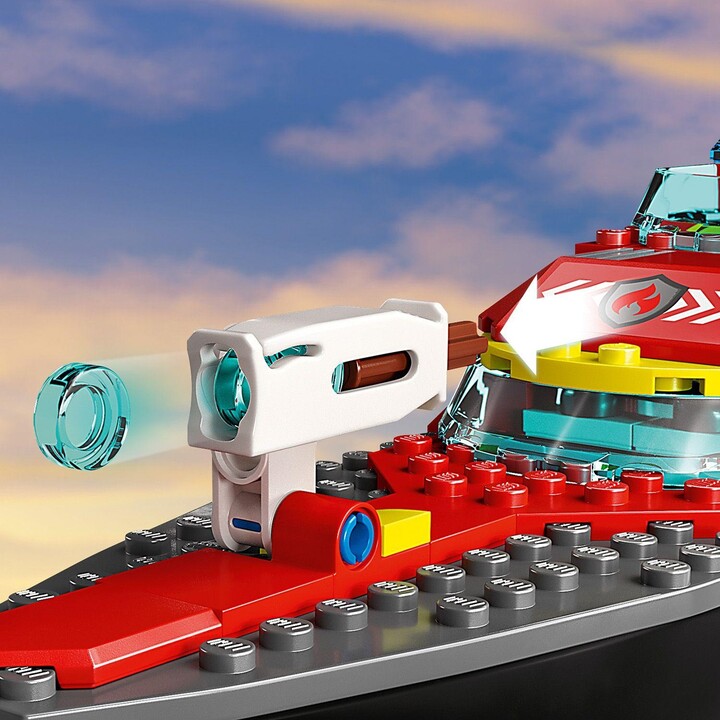LEGO® City 60373 Hasičská záchranná loď a člun_2046650091