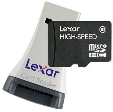 Lexar Micro SDXC 64GB Class 10 + USB čtečka_1586600655