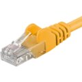 PremiumCord Patch kabel UTP RJ45-RJ45 level 5e, 0.25m, žlutá