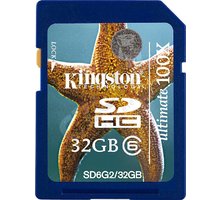 Kingston SDHC Class 6 Ultimate Flash Card G2 32GB_1889678548