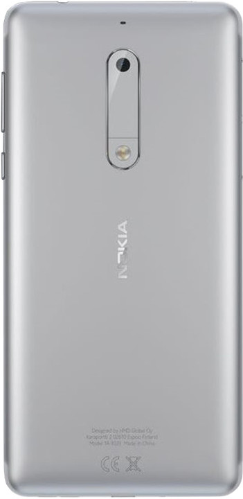 Nokia 5, Single Sim, stříbrná_88290868