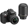 Nikon D3300 + 18–55 VR II + 55-200 VR II černá_240473009