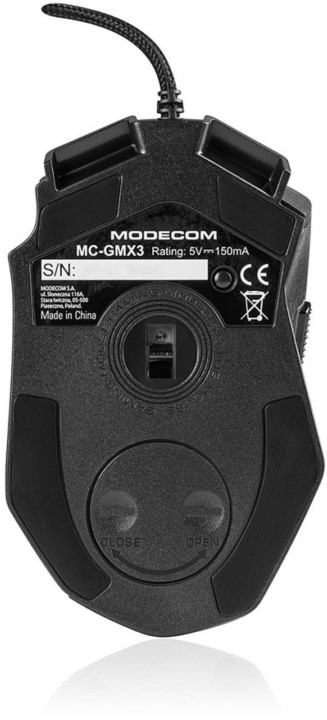 Modecom VOLCANO MC-GMX3, černá_1979462026