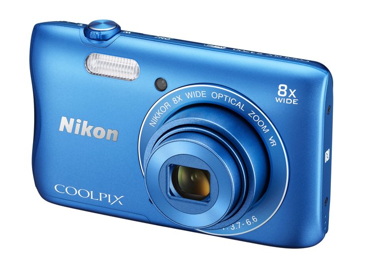 Nikon Coolpix S3700, modrá + 8GB SD + pouzdro_1191332074