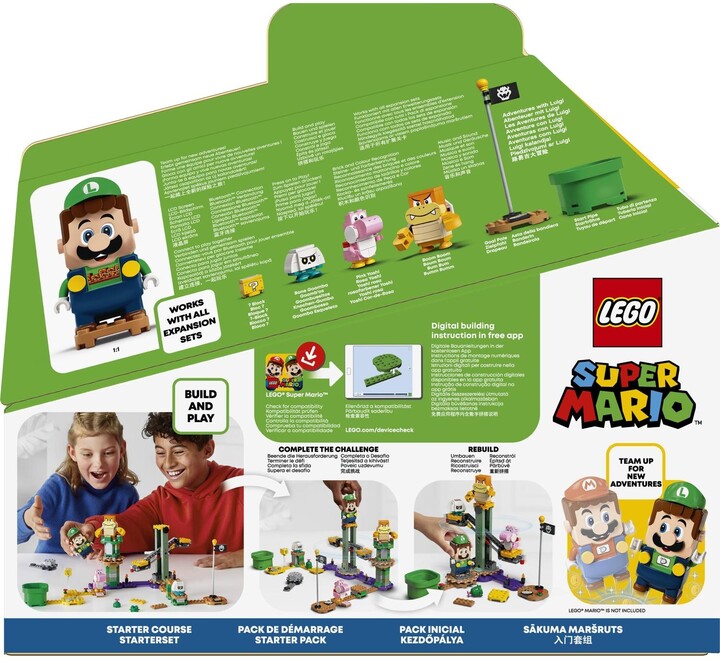 LEGO® Super Mario™ 71387 Dobrodružství s Luigim – startovací set_738837209