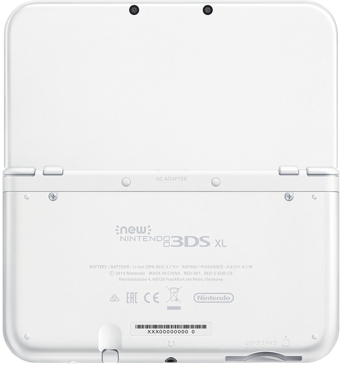 Nintendo New 3DS XL, Pearl White_920046768