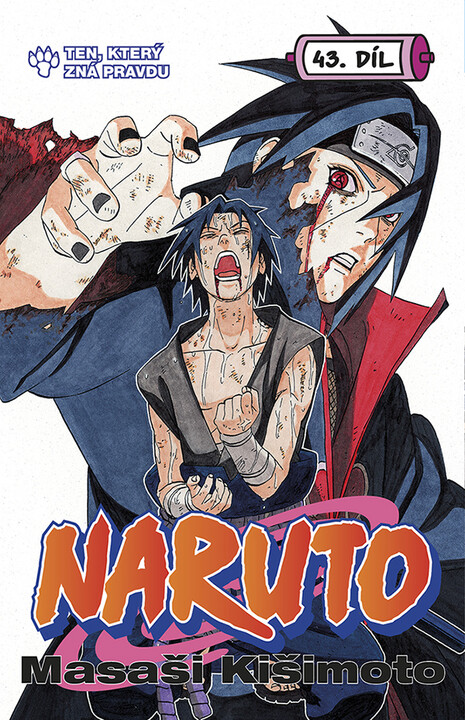 Komiks Naruto: Ten, který zná pravdu, 43.díl, manga
