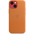 Apple kožený kryt s MagSafe pro iPhone 13 mini, zlatohnědá_2048322691