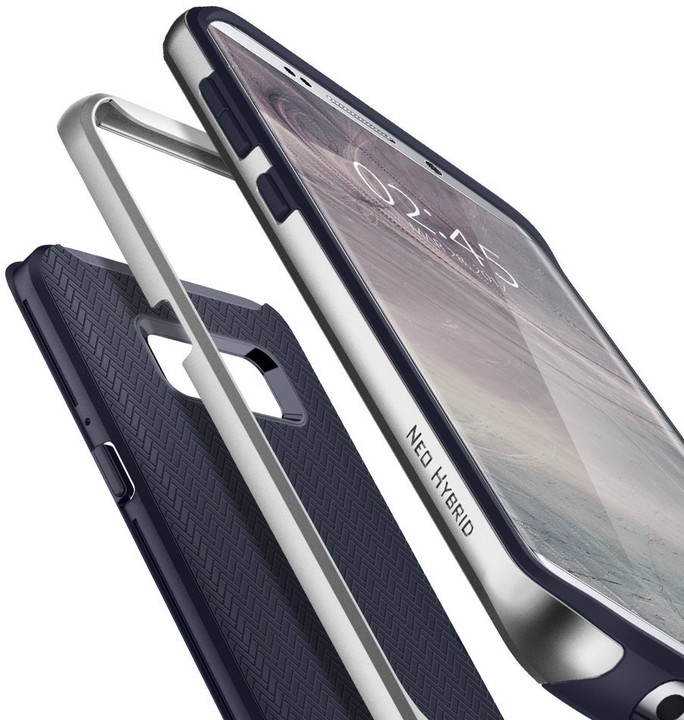 Spigen Neo Hybrid pro Samsung Galaxy S8+, silver arctic_412366962