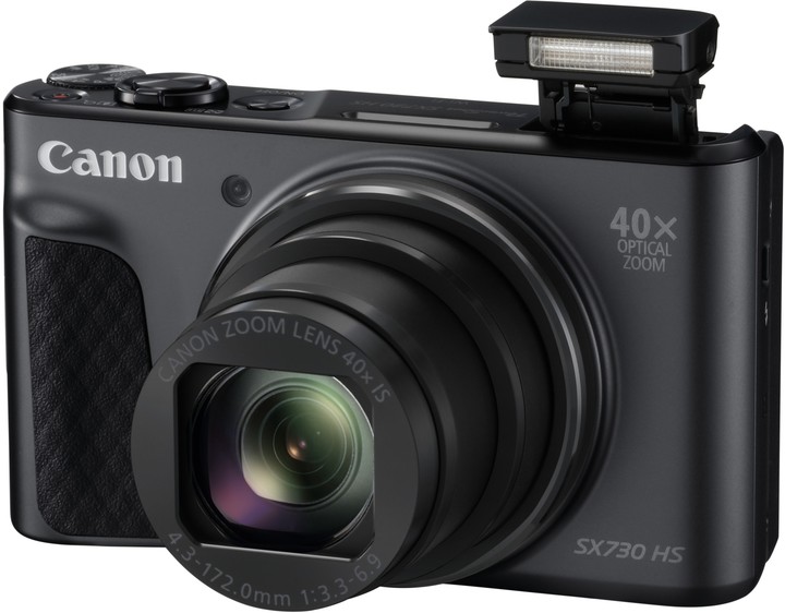 Canon PowerShot SX730 HS, černá - Travel kit_204215442