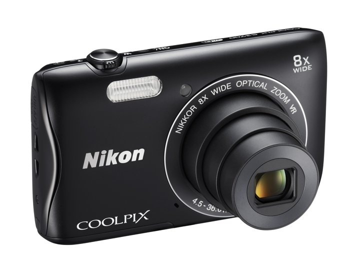Nikon Coolpix S3700, černá + 8GB SD + pouzdro_1635115474