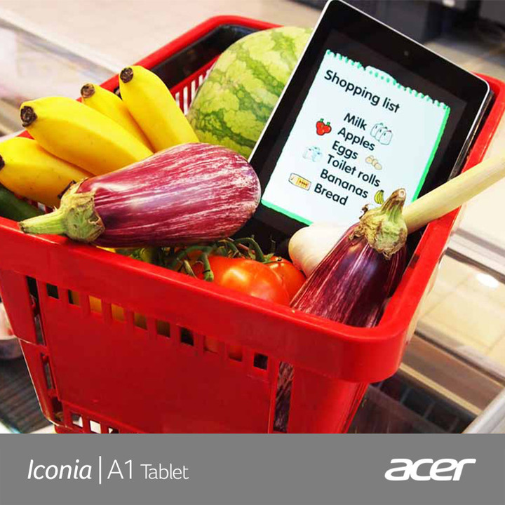 Acer Iconia Tab A1-810, 16GB, stříbrná_217429858