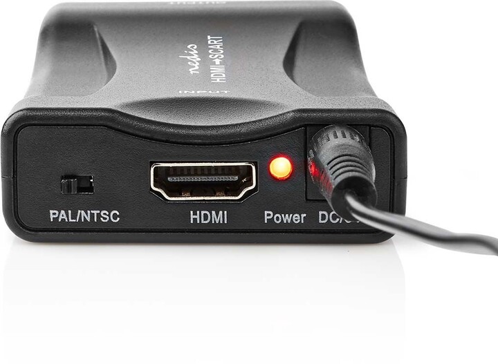 Nedis převodník HDMI - SCART (1 cestný), 1080p, černá_751016110