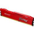 Kingston Fury Beast Red 8GB (2x4GB) DDR3 1600 CL10_273286798