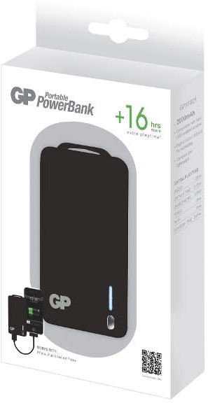 GP Instant Power Pack GPXPB20, 4000 mAh, microUSB_1099016299