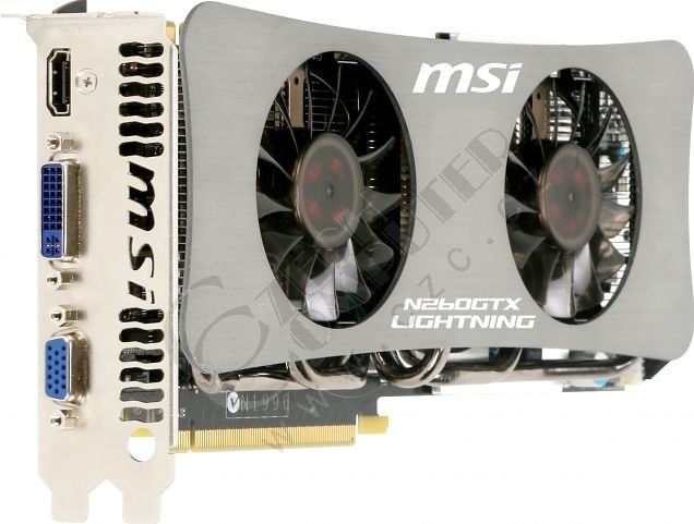 MSI N260GTX Lightning Black Edition 1792MB, PCI-E_905323577
