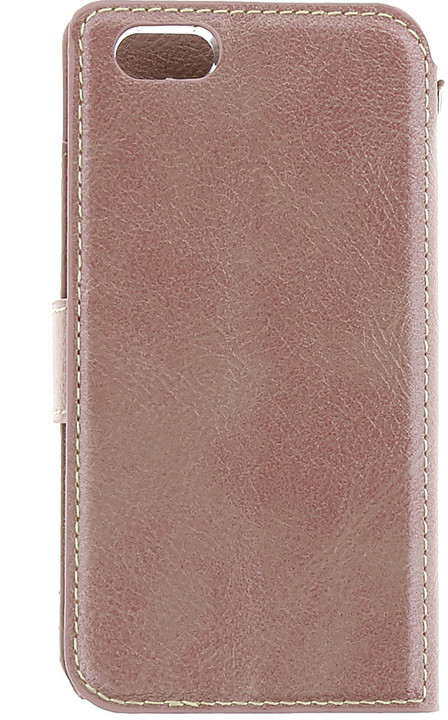 Molan Cano Issue Book Pouzdro pro iPhone 5/5S/SE, růžově zlatá_1895947295