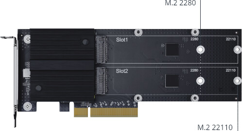 Synology M.2 SSD Cache adaptér do slotu PCIe_1330320084